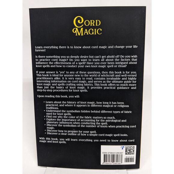 Cord Magic: The Ultimate Guide to Knot Magic and Spellcrafting for Beginners - Picture 6 of 7